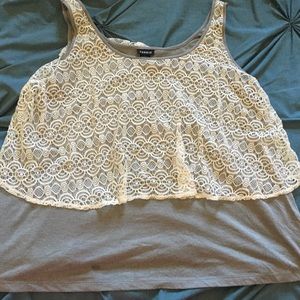 Torrid lace tank top